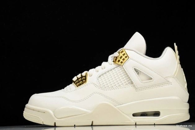 Metallic Jordan 4 Gold AQ9129-170 Retro 0404